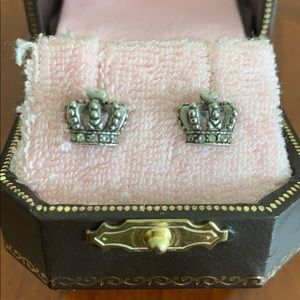Juicy Couture Crown Earrings